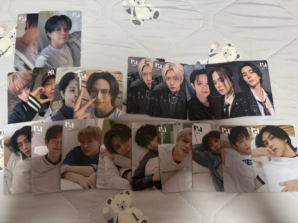 nyantonxx's tweet photo. riize INI トレカ 交換

【譲】画像

【求】買取 相場以下可能

INI関連5枚以上買取可能な方は4枚目〜10枚無償で差し上げます（送料買い手負担）

郵送・都内手渡し希望
お気軽にお声掛けください https://t.co/MGiOJbeInV