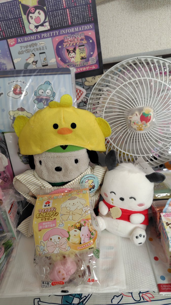 PCHIE29's tweet photo. ポチャッコ
マイメロディ
ポムポムプリン
かまぼこ https://t.co/OU5h16yHiL