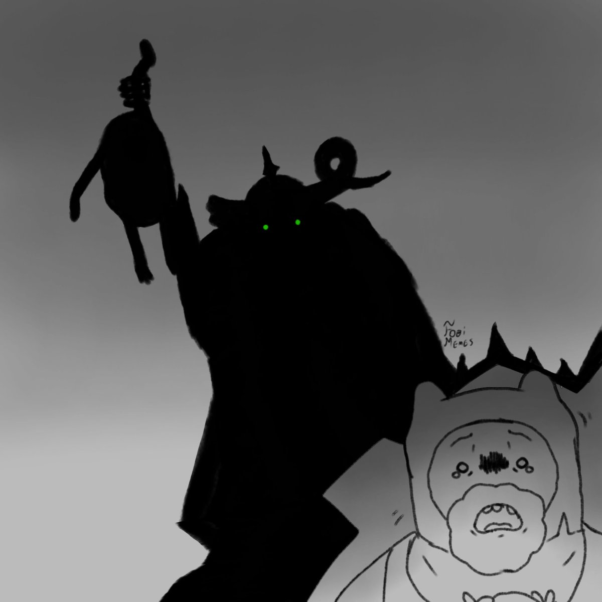 FobiMemes's tweet photo. My Adventure Time headcanon is that The Lich was the one who killed Jake.
Yeah.
#adventuretime #thelich #adventuretimefanart https://t.co/BHz3JlXLeN