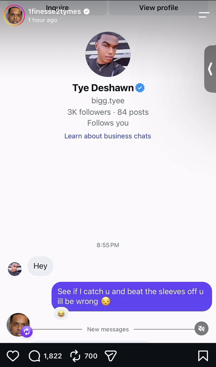 stoppfeenin's tweet photo. y’all sliding in finesse2tymes DM’s and his ugly ass is exposing y’all? 

Y’all gotta be in extreme depression or something… https://t.co/KA9tdgEFXJ