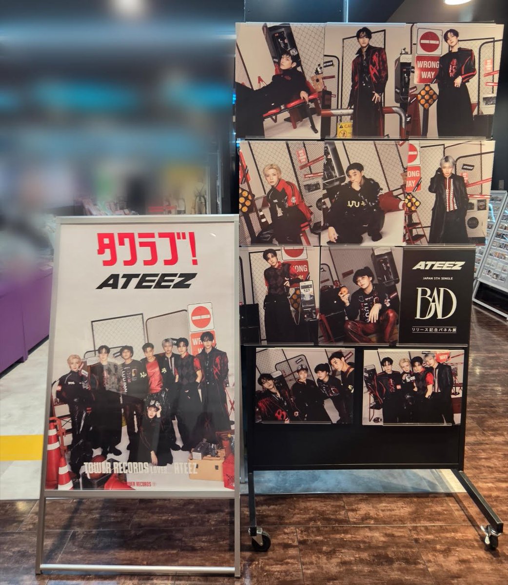 タワ渋kpop】#ATEEZ_BAD #ATEEZ JAPAN 5TH SINGLE 『BAD(Japanese ver