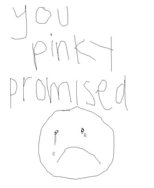 pinkie tweet media