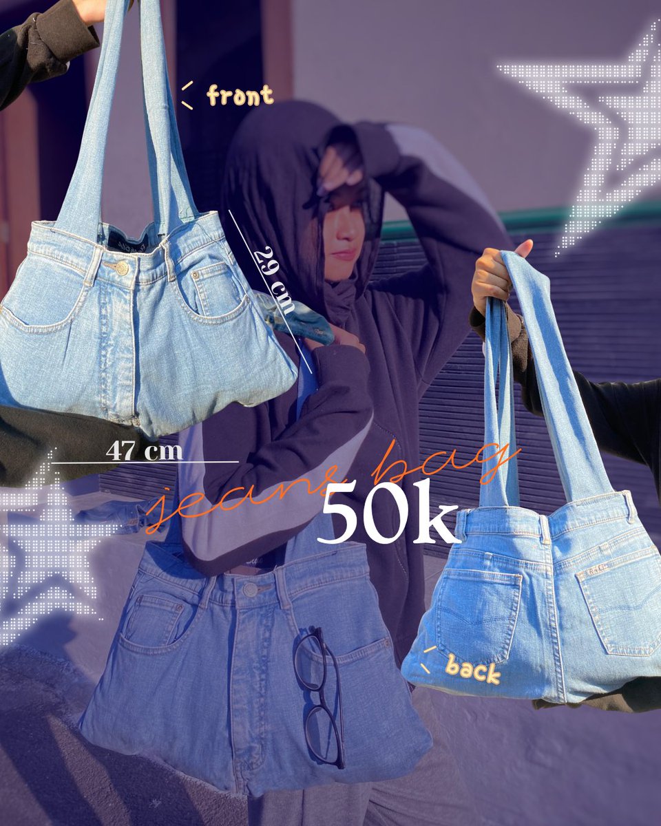 assyifla's tweet photo. haloo-!! wts jual tas 🌀
• sling / hand / shoulder / tote bag
dari bahan jeans tebal but ringan++
💸 from 50k 🍊 semarang jateng freeong
cocok buat kuliah ke kampus atau main ajah＾⁠ ⁠〰⁠ ⁠＾

t. preloved new handbag slingbag shoulderbag totebag jinjing https://t.co/9zOVRWEqun