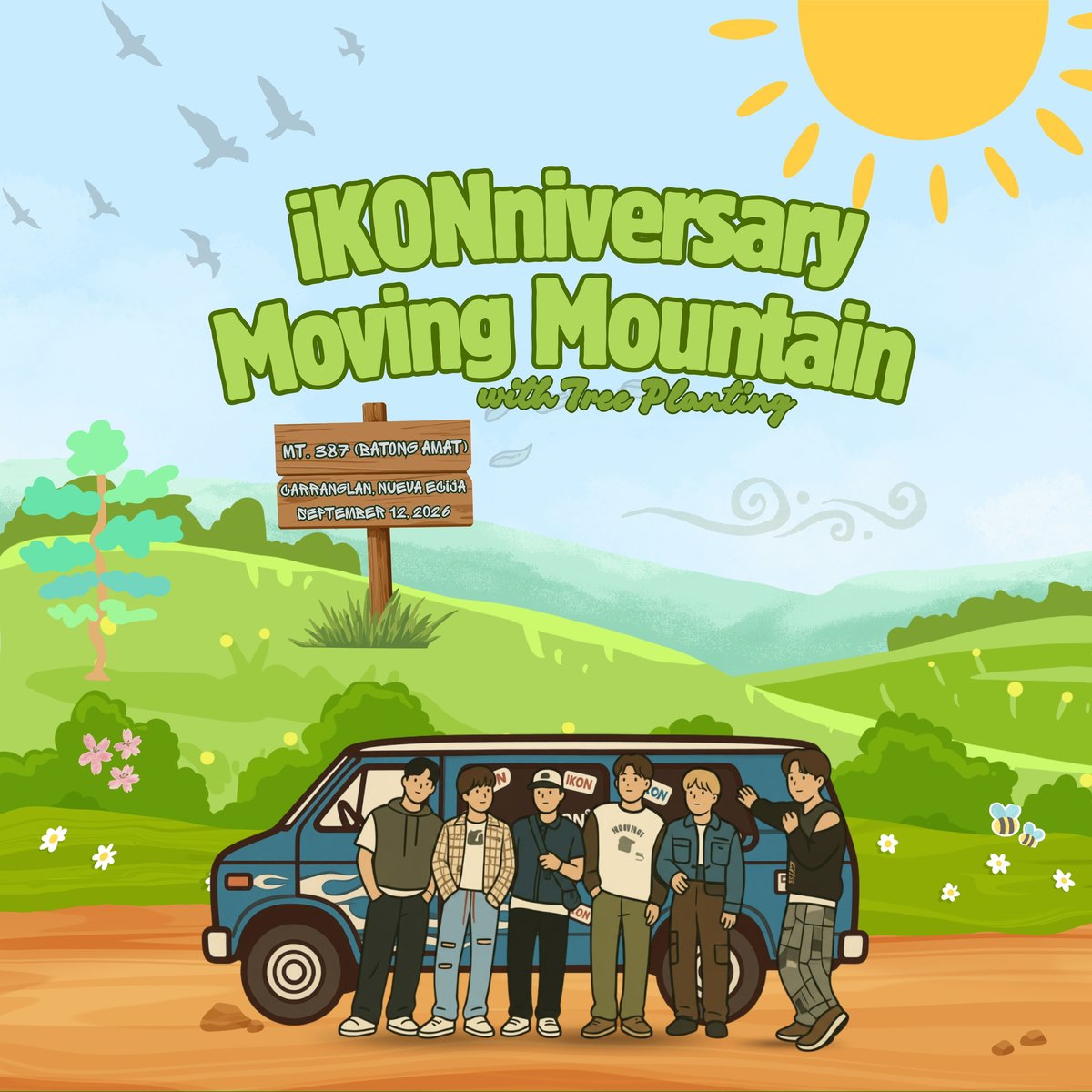 juneyamochiCSE's tweet photo. ⛰️ iKONniversary Moving Mountain ⛰️

Come celebrate, connect with nature, challenge yourself, &amp; make a difference. Let's make iKON's 11th Anniversary a memorable experience. 

REGISTRATION LINK:
https://t.co/TwQDX9Mqnb

See you soon, iKONICS!

#iKON #iKONIC #아이콘 
@iKONIC_143 https://t.co/KM3ih7Ceoq