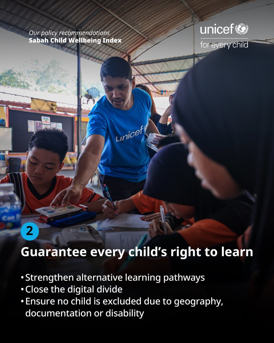 myUNICEF's tweet photo. The data is clear. The action is urgent.

5 priorities:
Health. Learning. Safe environments. Voice. Data.

JanjiKita — for every child, every right. 💙

🔗 Read more and be part of the change: https://t.co/upLTd35vpi https://t.co/sTIMzDoEz8