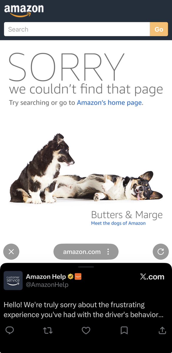 hardrob95's tweet photo. @AmazonHelp The link you provided isn’t working. Also, just to clarify, this is in Canada. https://t.co/nUBXjNnK8y