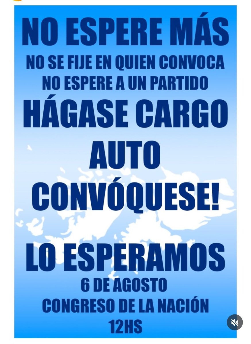 ProfeMatias's tweet photo. No esperes que te convoque la CGT, ni un  Partido político. Es la hora de que los argentinos defendamos Argentina. https://t.co/m7s6QdTE7i
