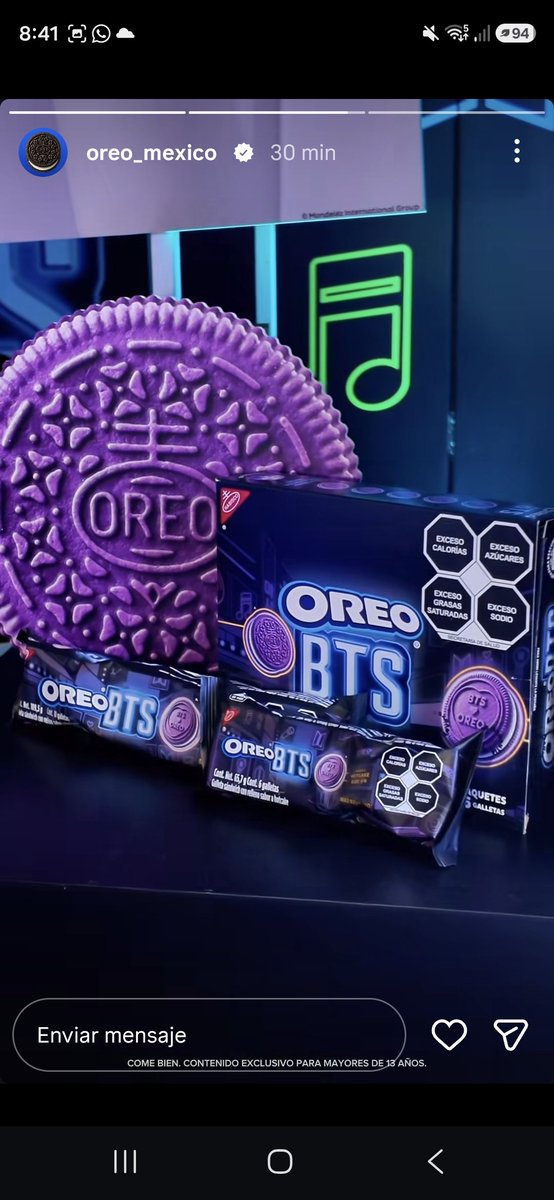 SugaRossie's tweet photo. Y esto fue para quien? 

Las ARMYS podremos ir o nadota? 

#oreobts https://t.co/N3WVsML8Yw