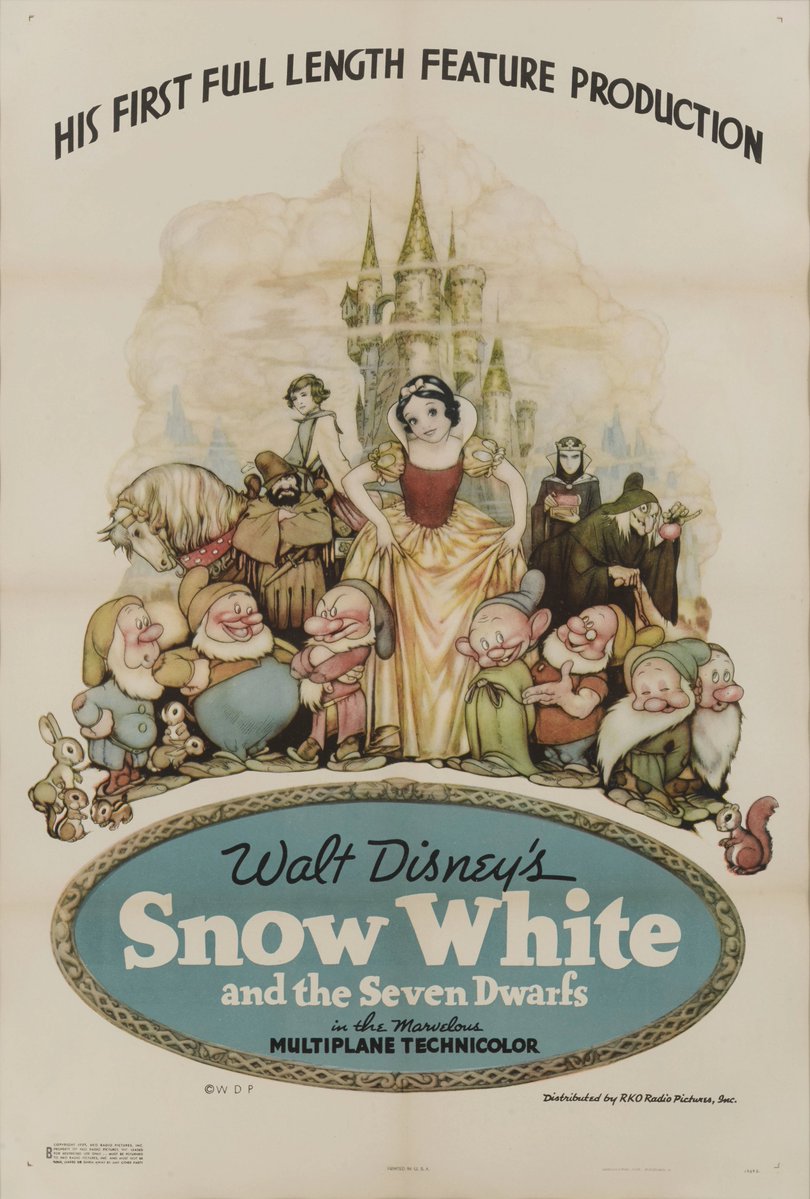 Jim_Kuback's tweet photo. @bacon11_bacon @ToonHive if someone put a gun to my head and said "QUICK NAME THE MOST INFLUENTIAL ANIMATED FILM OF ALL TIME" I'd probably have to go with Snow White https://t.co/Hi7cn4ihUG