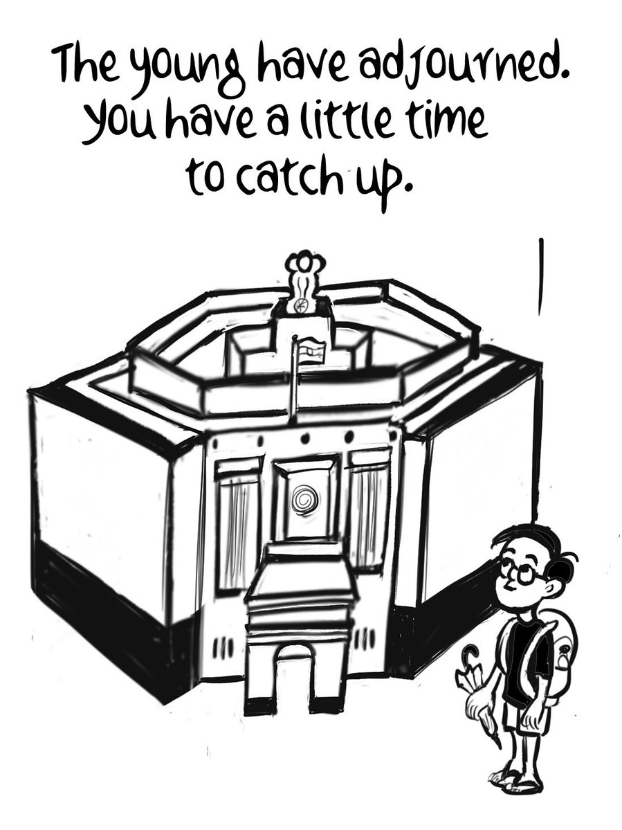unnycartoonist's tweet photo. Cartoon @IndianExpress. https://t.co/0a47dWJxjj