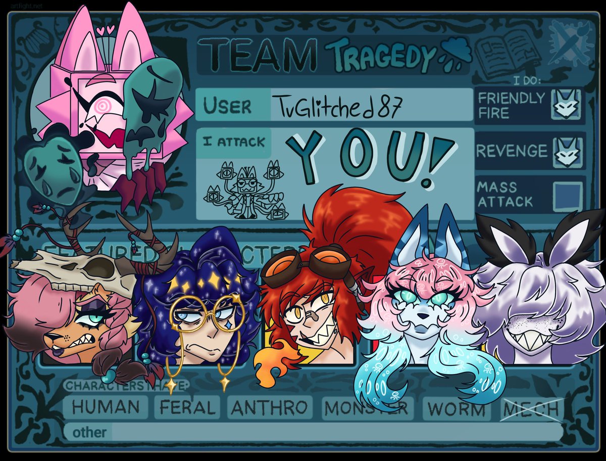 TvGlitched87's tweet photo. "FALTAN 3 DÍAS PARA QUE SE ACABE EL ARTFIGHT"

NO IMPORTA, AQUÍ ESTA MI DIBUJO CON MIS OC'S 🫶🫶🫶
#artfight2026ㅤ #artfightㅤ #oc https://t.co/eKubUwW3ce