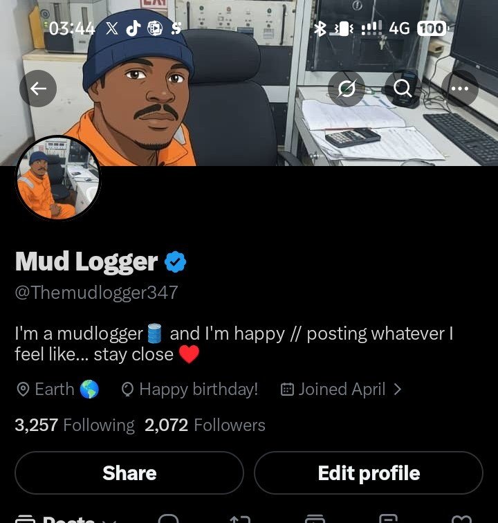 Themudlogger347's tweet photo. Happy birthday 🎁🎂🎉🎈 to Me 

Wish me well 💝 https://t.co/cPVKZJKWqh