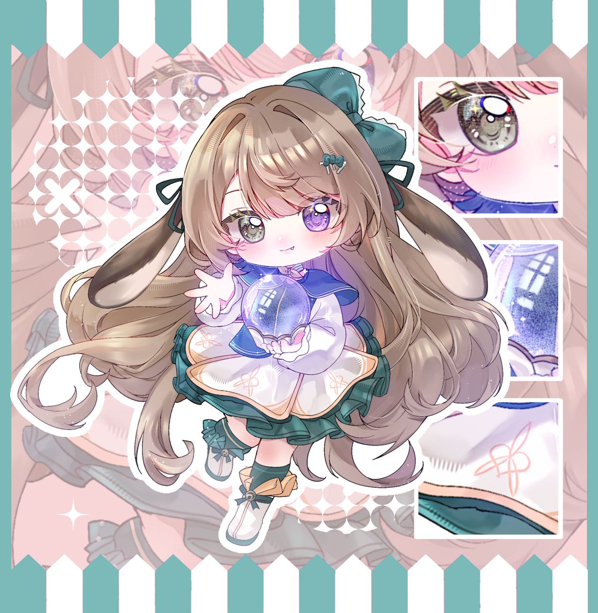 Nina_Kikirara's tweet photo. 霓好，我裝個可愛🔮

#おはようVtuber https://t.co/K2Ss6rUskh