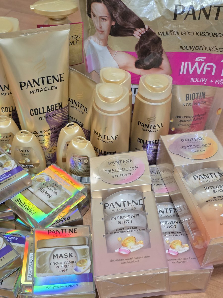 kimmmcotton's tweet photo. เหตุเกิดจากได้เป็นผชดกิจกรรมแพนทีน แจกแพนทีน 1 set และเครื่องรางวัดพงอึนซา 1 เส้น 
สุ่มจาก RT คนละ 1 รางวัลคับ🫶🏻 https://t.co/Hs8N6XHYMi