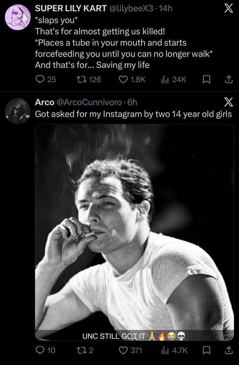 pissvortex's tweet photo. Can you get me out of whatever fucking algorithm my For You page is stuck in right now https://t.co/MsRpwBw27S