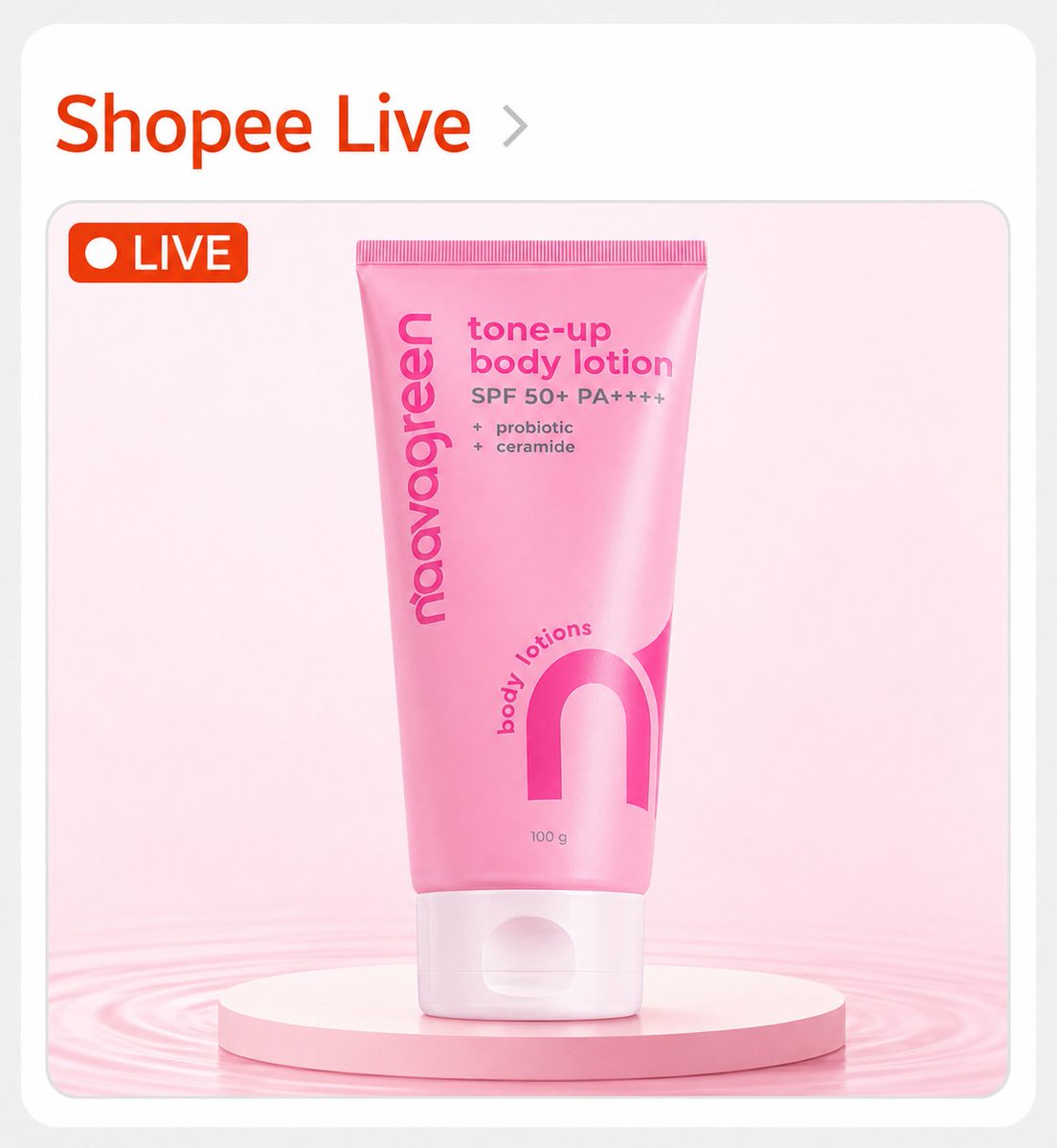 Sekjebn's tweet photo. nyobain tone up body lotion yang lagi rame, ternyata sebagus itu woi. bikin kulit keliatan bersih &amp; lembab. mending kalian Pilih Naavagreen aja deh daripada coba-coba yang gak pasti, checkout langsung di shopee mumpung stoknya ada! 🛒 https://t.co/dZdCkBLjT2
​#KlinikAntiDrama https://t.co/MpmWFl9rRr