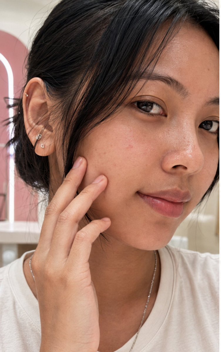 03devianna's tweet photo. update seminggu setelah treatment di naavagreen... ternyata yang paling aku notice bukan langsung glowing, tapi muka udah gak kelihatan capek terus tiap sore. emang bener ya Pilih Naavagreen progress kecil tuh bikin mood ikut naik. #KlinikAntiDrama https://t.co/pyWopBpsXh