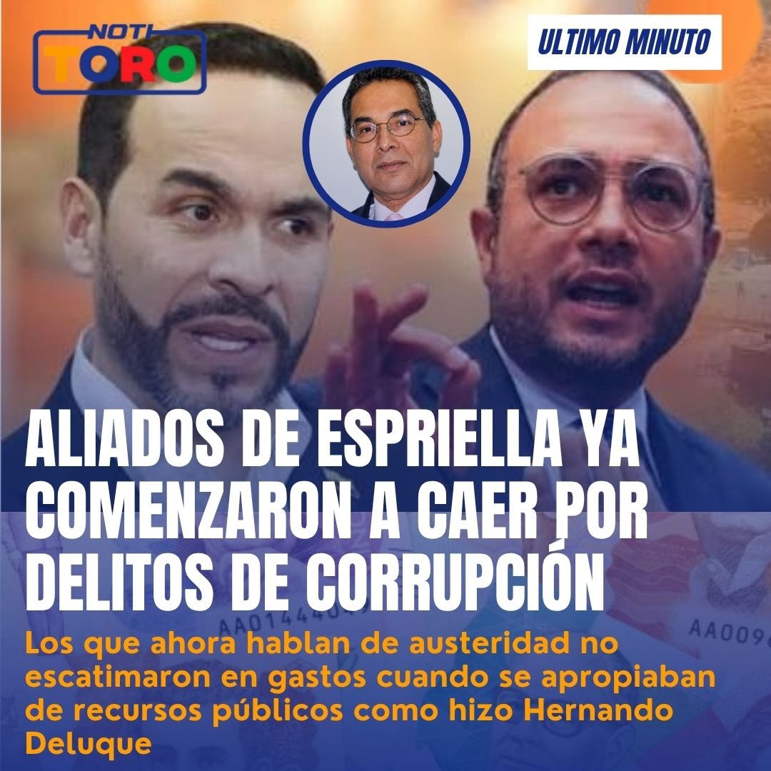 AlejoToroAnt's tweet photo. Aliados de Abelardo ya comenzaron a caer por delitos de corrupción 

https://t.co/zNT4UqOnja https://t.co/sbcASww8mT