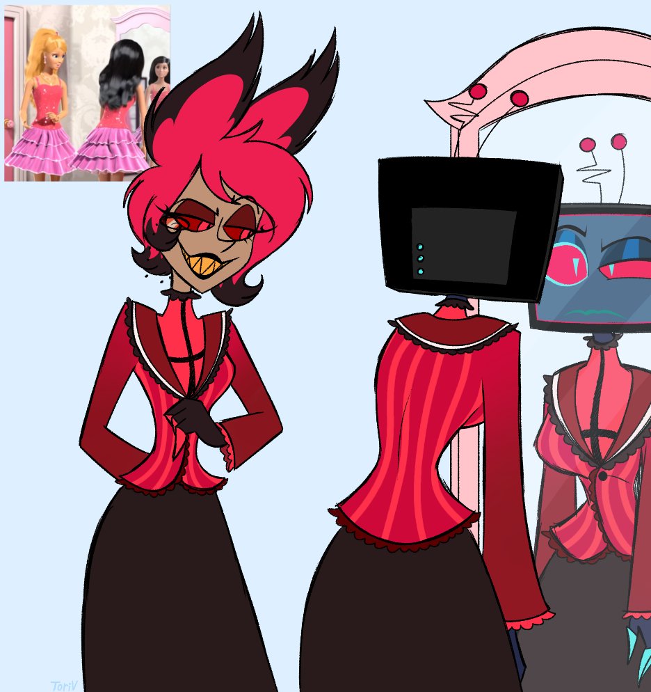 T0riVeee's tweet photo. Heya
#HazbinHotel #Radiostatic #Yuriostatic https://t.co/hvQ14sKImv