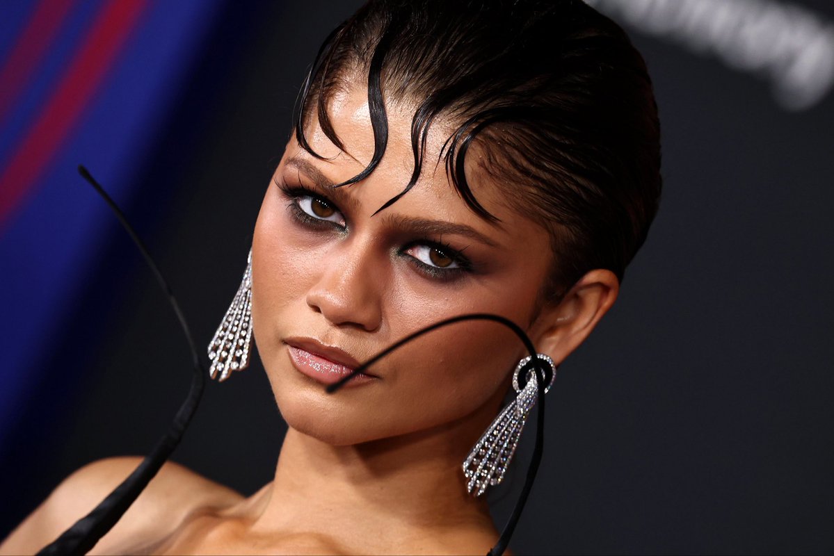 UpdatedZendaya's tweet photo. Zendaya photographed at the 'Spider-Man: Brand New Day' world premiere in Los Angeles! https://t.co/DhbHzEoGK6