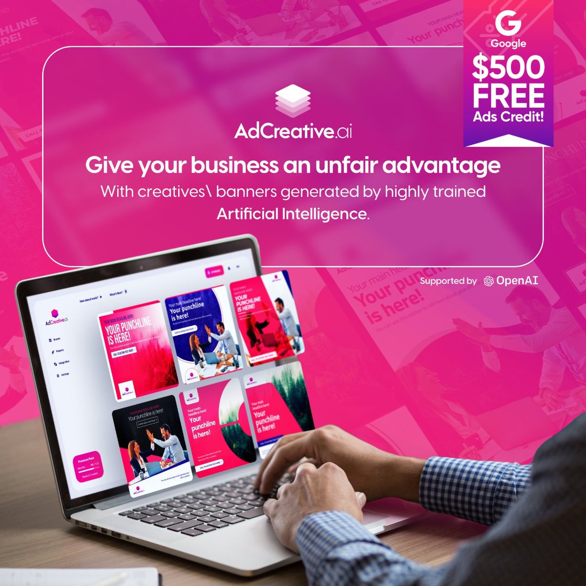 trade_2022's tweet photo. #adcreative #digitalmarketing #advertising
#workfromhome #Advertising #AI #Marketing
#SocialMedia #makemoneyonline #digitalads
#creativeads #admanager #marketing
Boost your ads game with Creative-AI. 
Free $500 Google Ads Credit + Free Trial.
👉 https://t.co/dHKdbPdk2t 👈 https://t.co/JLtPE4V6hM