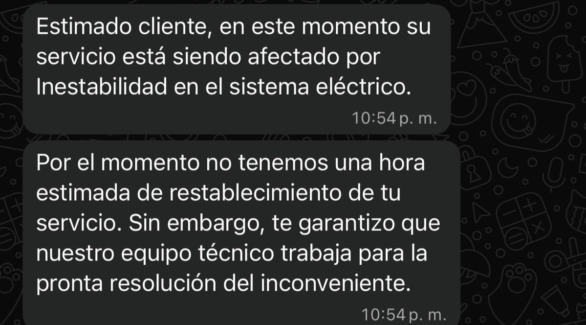 elnegro1385's tweet photo. Excelente gestión de parte de @EdesurRD que desde la mañana no hay luz en el sector. Gracias por terminar con los apagones #apagon #sinenergia #energia #elcambio https://t.co/QHwRPNcYcb