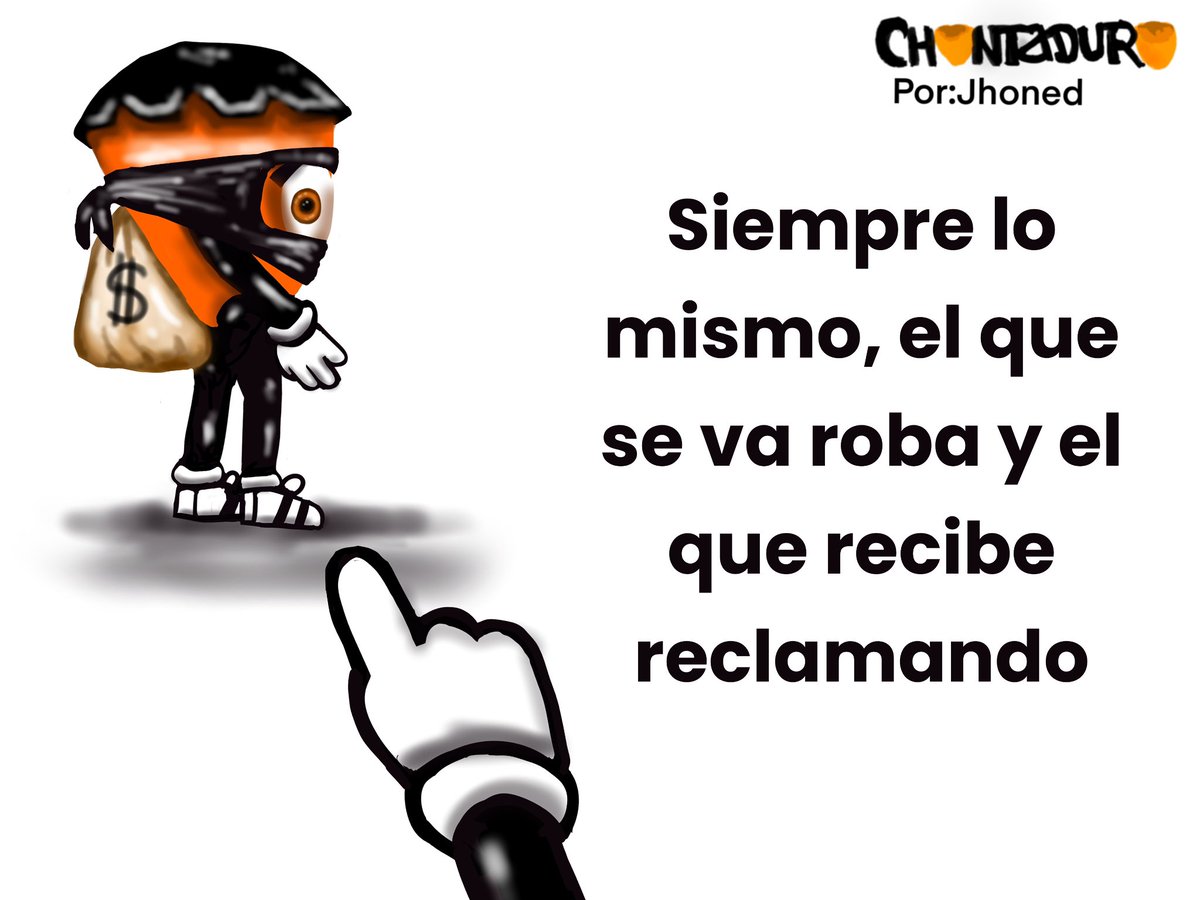 chontaduro00's tweet photo. El Chontaduro para hoy es “Robos”. #reclamos #Corrupción #salida #Llegada #recibir #entregar https://t.co/yUJUP9oTE4
