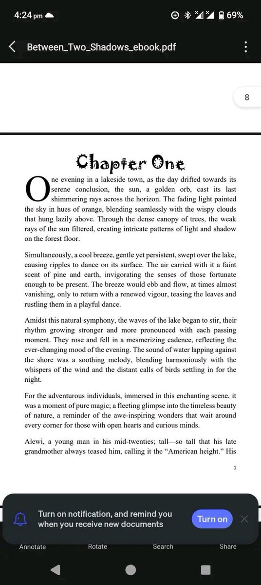 EAuthorSolution's tweet photo. Clean and professional Kindle formatting
#indieauthor
$selfpublishing https://t.co/1JRvnqKEys