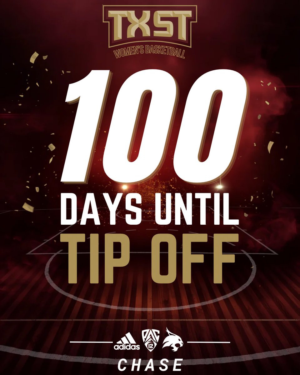 TXStateWBB's tweet photo. Counting down the days until November 4th! 😸

#EatEmUp https://t.co/h11Eqphpne