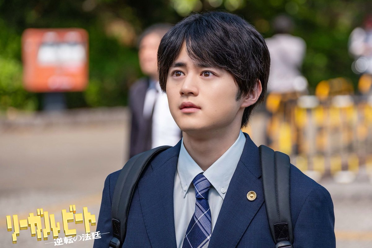 tx_drama9's tweet photo. ||◤￣￣￣￣￣￣￣￣￣￣
　⚖️ #リーガルビート 🎧
　 　　場面写真🎞️
＿＿＿＿＿＿＿＿＿＿＿◢||

1話では、吃音がある新人弁護士・泰地(#鈴鹿央士)が
勝率100％のエリート弁護士・星(#稲垣吾郎)と共に
不当解雇に遭った明子(#相武紗季)を初弁護🧑‍⚖️

痛快な逆転劇で見事初勝利を収めました🎊

見逃してしまった方はぜひTVerでご覧ください🌟
https://t.co/VLOTm0hSte