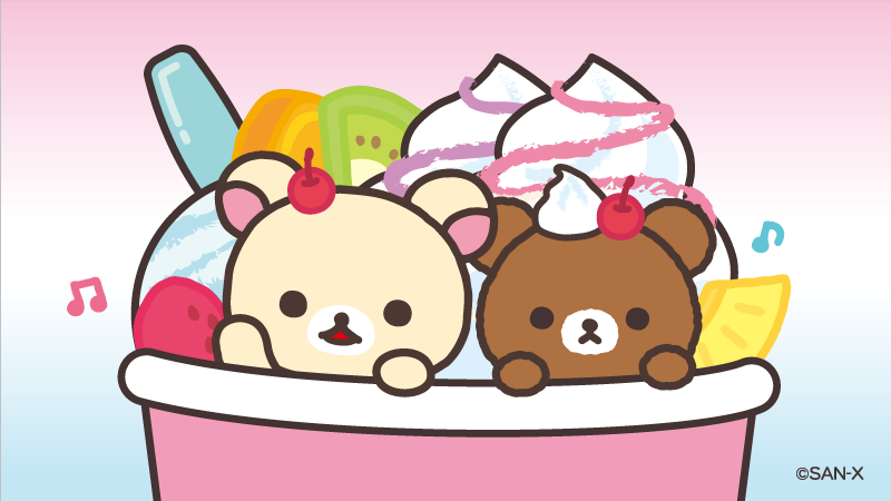 rilakkuma_gyr's tweet photo. かわいいフローズンヨーグルトはいかが？ https://t.co/IbPNPF4n1h