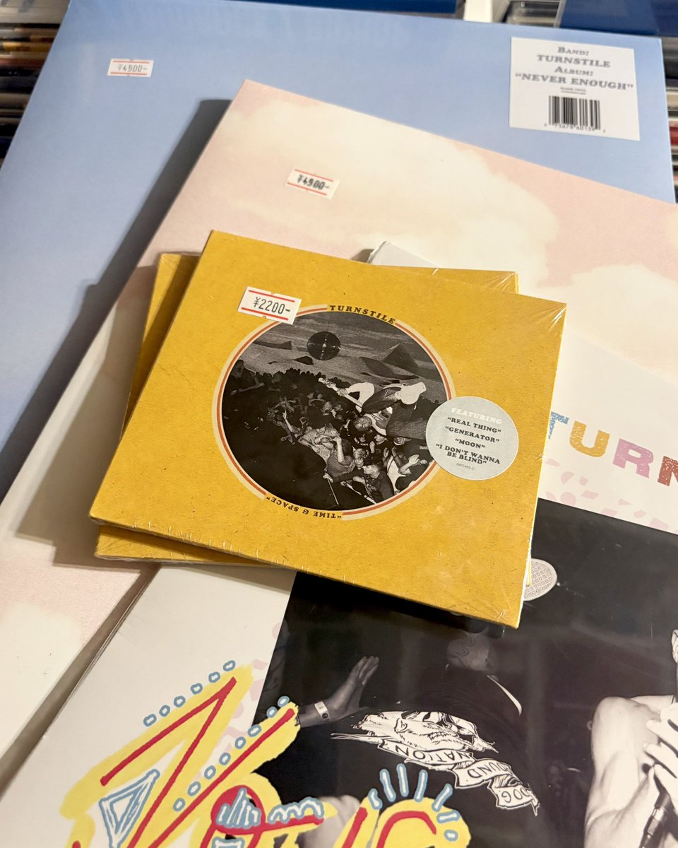 MARBLERECORDS's tweet photo. turnstile入荷

https://t.co/lLKUZPdCPg
2nd💿

https://t.co/ui0wIGj9yY
カセットテープ https://t.co/GOaPxOZpoJ