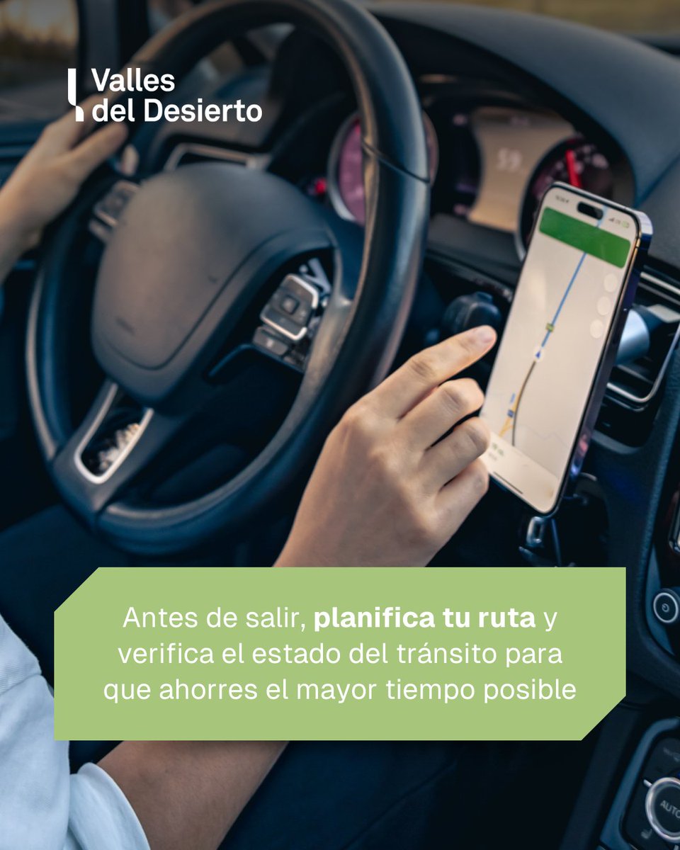 VallesDesierto2's tweet photo. #VallesDelDesierto 👉 Planifica la ruta antes de iniciar tu viaje. Considera factores como el clima, el tráfico y mantente informado sobre el estado de la carretera. La preparación previa es esencial para un trayecto seguro y sin sorpresas. @CarabIIIRegion #Vallenar #Caldera https://t.co/tVhmLHvAnp