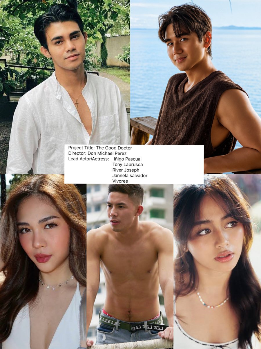 riverpage___'s tweet photo. Blessings after blessings🙏

River Joseph  joins the cast of #TheGoodDoctor PH adaptation alongside Janella Salvador, Vivoree Esclito, Tony Labrusca, and Iñigo Pascual. 

OMG!!! DIBA? may bago na naman tayong aabangan. nakakaproud lang  
#RiverJoseph #TheGoodDoctor https://t.co/W727N2mKXa