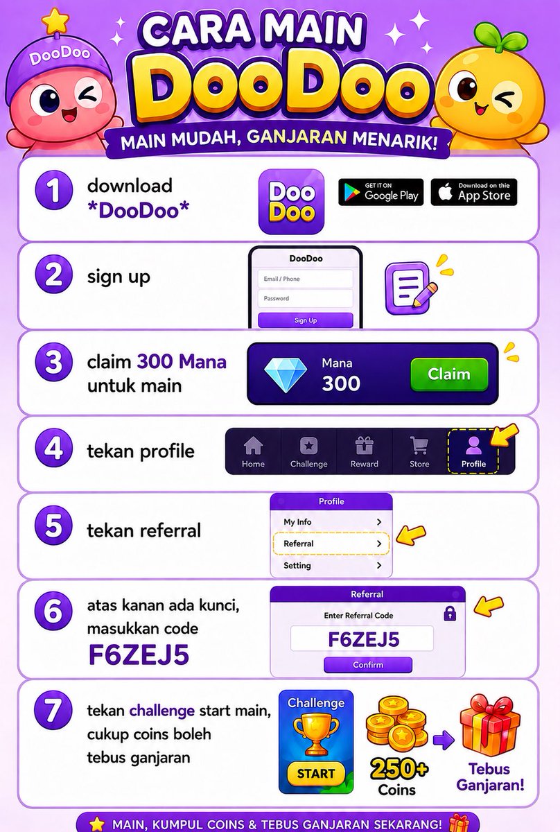 _cimira_'s tweet photo. Mula-mula main suka2 je buat hilang bosan. Bila dah lama-lama rasa seronok sebab bila berjaya kumpul coins dapat claim TNG ewallet reload pin. Not bad lah apps doodoo ni.. senang je main game osom je pun .. Dapat duit boleh la buat topup2 belanja hujung bulan ni 😘 https://t.co/97x57CDT1B
