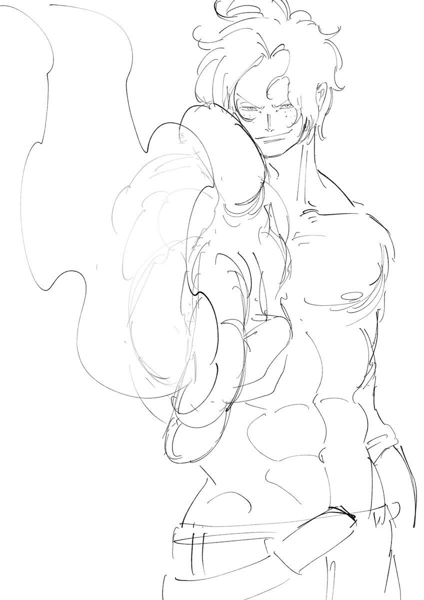 Stktik0906DB's tweet photo. ワンピース/エース
推しではないんだがやっぱりほのおタイプは定期的に描きたくなる🔥
ただ描くの苦手なタイプのキャラなので歯を食いしばっている https://t.co/18yjgR6LK7