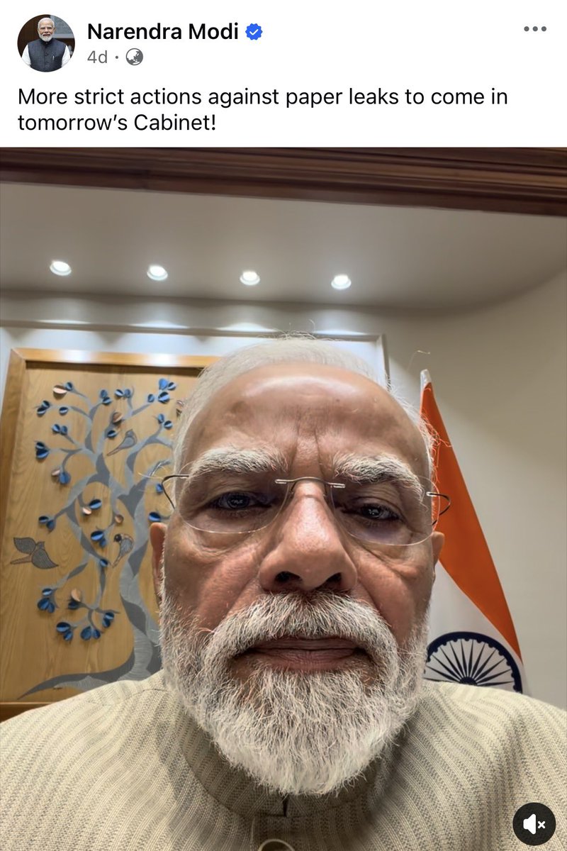 BefittingFacts's tweet photo. Facebook has restored PM Modi’s post that it had previously blocked in India.

Meta would not block a post in India unless an authority or a state police agency requested it. https://t.co/rilpfaubbV