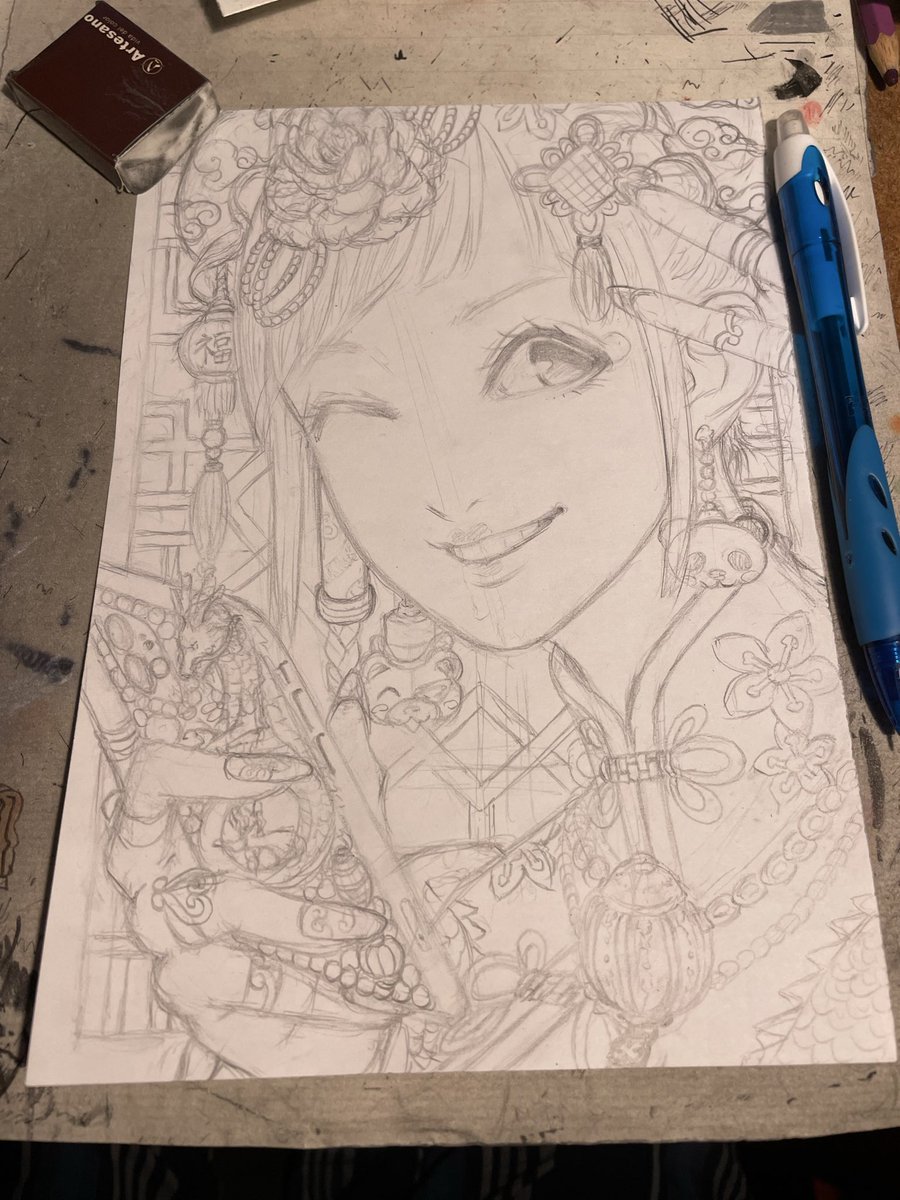 mel96753471's tweet photo. デコキャラ2人目制作中。。。✏️
とりあえず下書きはこれくらいで😓💦

#WIP https://t.co/aWbHdFWREx