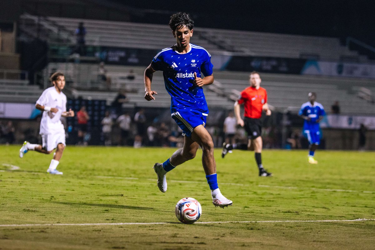 wfc2's tweet photo. Rising star 🌟

Manav Badwal repped the West as captain in his first MLS Next All-Star Game 👏💙

#VWFC | #MLSAllStar https://t.co/UkSgTWU1KA