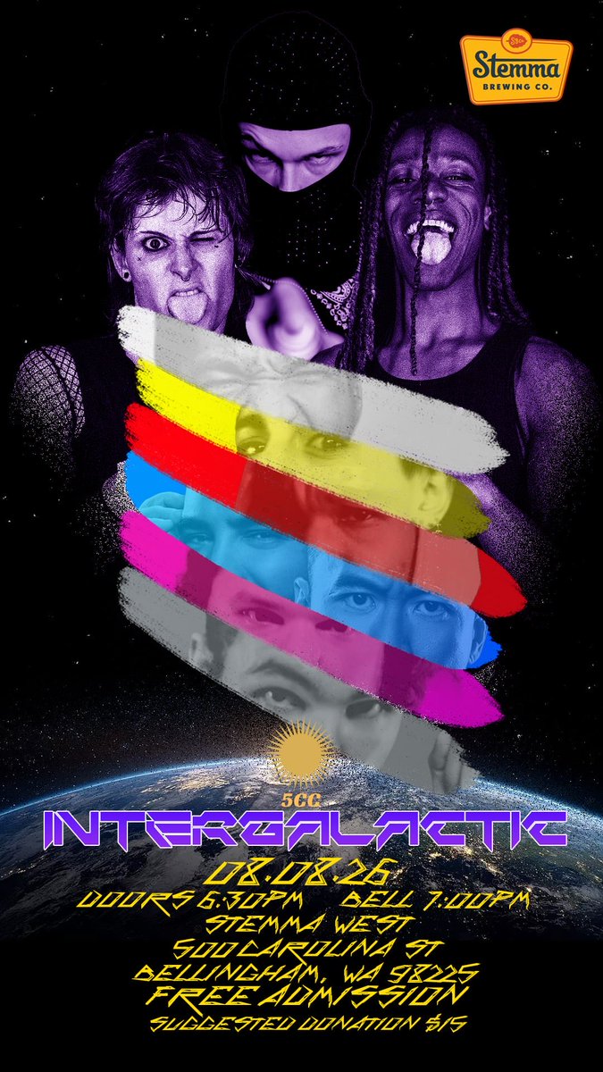 5CCWrestling's tweet photo. Catch Intergalactic at Stemma West on August 8th! Free admission, outdoor show, bring your own chair, all ages welcome. See you in less than TWO WEEKS! 

Graphics: @HLGN_NathanFoxx https://t.co/uA4XybGyPm