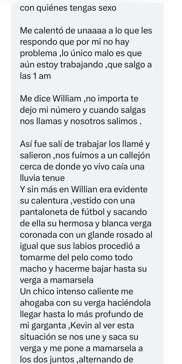 confiesate503's tweet photo. Fui la putita de los malandros de la colonia 

#RelatosChaqueteros
#RelatosGay
#RelatosCachondos https://t.co/kcFgCSCaMd