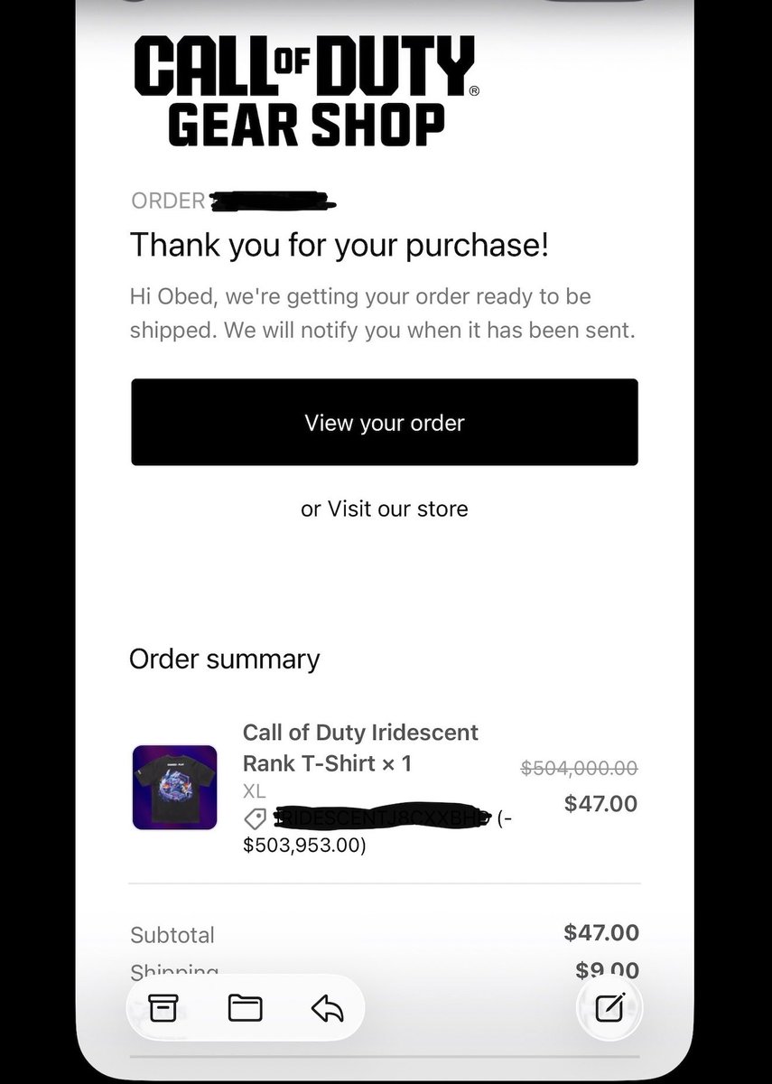 0hbed's tweet photo. Got my iridescent shirt. Perfect for aura farming at the gun range 

#callofduty #warzone #fyp https://t.co/TYYbf4Agl2