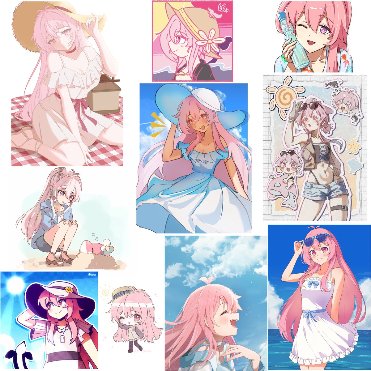 edgy_tt's tweet photo. Hi Shachi!! We put together a summer themed artboard for you!! Hope you've been having a wonderful summer so far!! With lots of chances to see whales and hang out with friends! Credit as always will be in the replies! #shachimu https://t.co/HwEBBOB90u