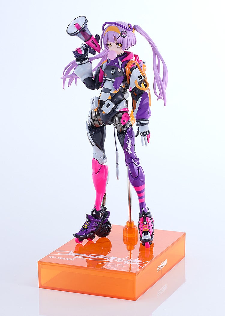 figsoku_r's tweet photo. 【少女発動機 MOTORED CYBORG RUNNER】「SSX-155c “POP TRACKER”」アクションフィギュア

【予約開始】
価格24,800円（税込）
2027年7月発売予定
https://t.co/Zw9z3QTXud
#マックスファクトリー #少女発動機 https://t.co/BIoTxVw3os