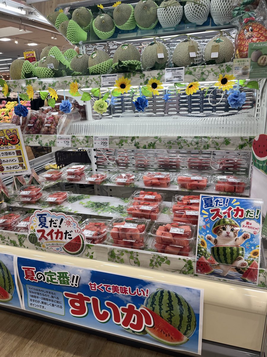 hiro_ibo's tweet photo. すいかは作ってませんが、チビ太くんを
すいか担当に任命しました😆💕笑 https://t.co/Tg7gGQz1GQ