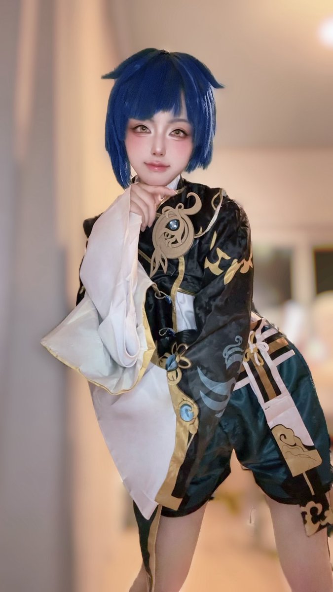 syake_tabetaino's tweet photo. ⚠️Cosplay
                     行秋 https://t.co/f8Rw15p8on