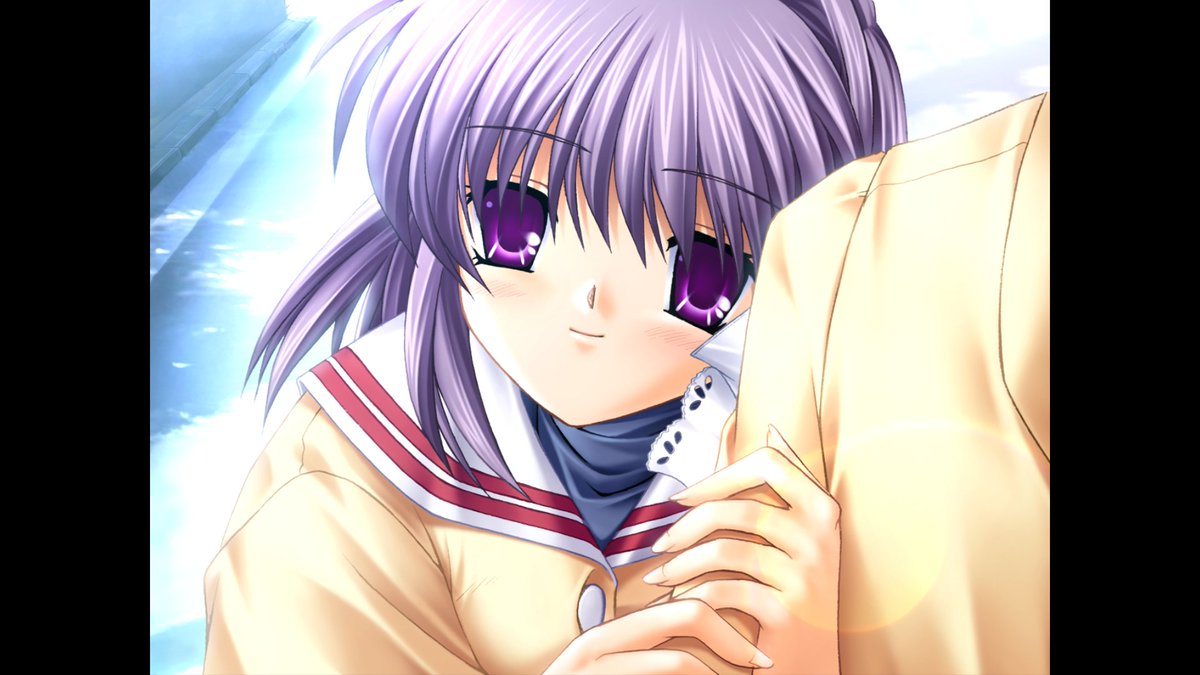 Animepro88's tweet photo. Completed the Kyou Fujibayashi scenario on Clannad https://t.co/1NqjLZU9uy
