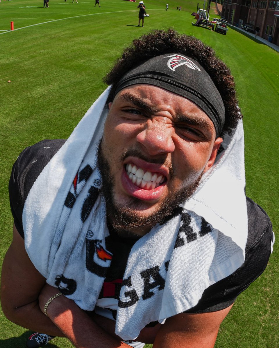 AtlantaFalcons's tweet photo. Camp report day! https://t.co/mZ0SL8Bcxb