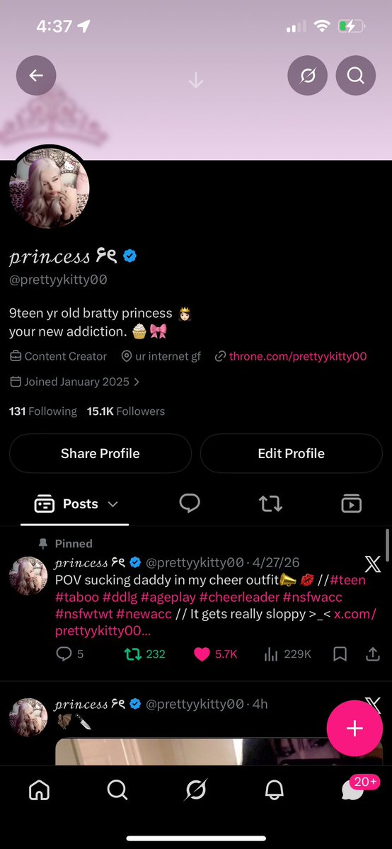 prettyykitty00x's tweet photo. main acc @prettyykitty00 got suspended 
this is my new main and @prettyteenslutt is my spammmacc 💕// #nsfwtwt #newacc #nsfwacc #prettyykitty00 // hopefully everyone will find this acc 🎀🫧 https://t.co/MwHvx9kerR