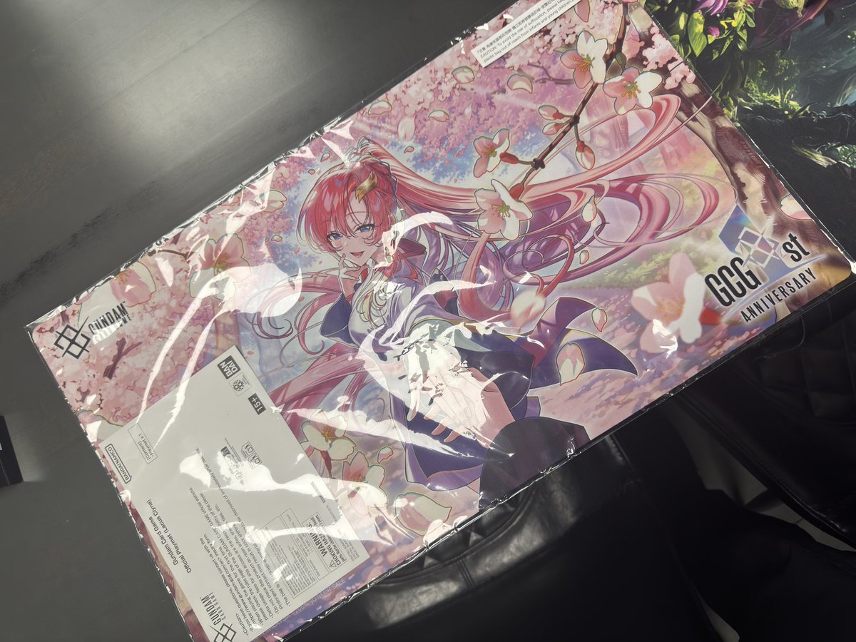 _randoru_'s tweet photo. lost at the GD05 release event at my LCS, but won the playmat from the raffle. Happy about that instead. https://t.co/fTP2oXqOP3